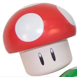 New Nintendo Toad character Mushroom Tin never opened, with Sour Cherry …